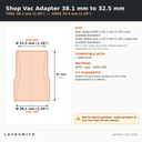 ASP-F38.1-T32.5-PETG — Fiche des cotes