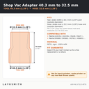 ASP-F40.3-T32.5-PETG — Fiche des cotes