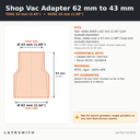 ASP-F62-T43-PETG — Fiche des cotes