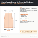 ASP-M34.5-T32.5-PETG — Fiche des cotes
