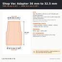 ASP-M36-T32.5-PETG — Fiche des cotes