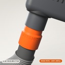 [ASP-M58-T58-PETG] Adaptateur d'aspiration 58 mm → tuyau 2-1/2 po — DeWalt
