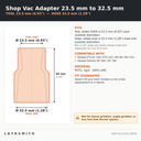 ASP-T32.5-F23.5-PETG — Fiche des cotes