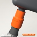 [ASP-T32.5-F25.5-PETG] Adaptateur d'aspiration 25,5 mm → tuyau 1-1/4 po — Porter-Cable