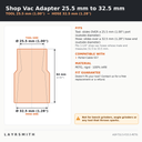 ASP-T32.5-F25.5-PETG — Fiche des cotes