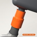 [ASP-T32.5-F26-PETG] Adaptateur d'aspiration 26 mm → tuyau 1-1/4 po — DeWalt