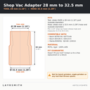 ASP-T32.5-F28-PETG — Fiche des cotes