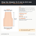 ASP-T32.5-M31.5-PETG — Fiche des cotes