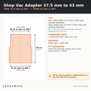 ASP-T43-F37.5-PETG — Fiche des cotes