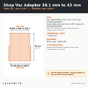 ASP-T43-F38.1-PETG — Fiche des cotes