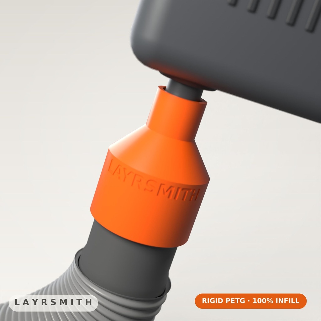 [ASP-T58-F22.5-PETG] Adaptateur d'aspiration 22,5 mm → tuyau 2-1/2 po — Makita
