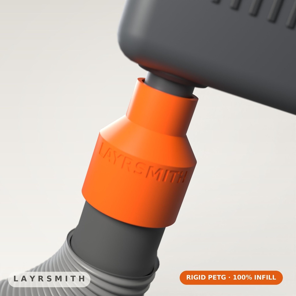 [ASP-T58-F32-PETG] Adaptateur d'aspiration 32 mm → tuyau 2-1/2 po — Makita
