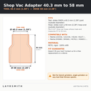 ASP-T58-F40.3-PETG — Fiche des cotes