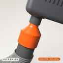[ASP-T58-M31.5-PETG] Adaptateur d'aspiration 31,5 mm → tuyau 2-1/2 po — Kreg