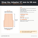ASP-T58-M57-PETG — Fiche des cotes